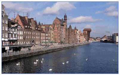 La ville de Gdansk est le plus grand centre culturel du nord de la Pologne et elle connat une activit industrielle trs importante. C'est l que fut fond le syndicat "Solidarnosc"en 1980. 